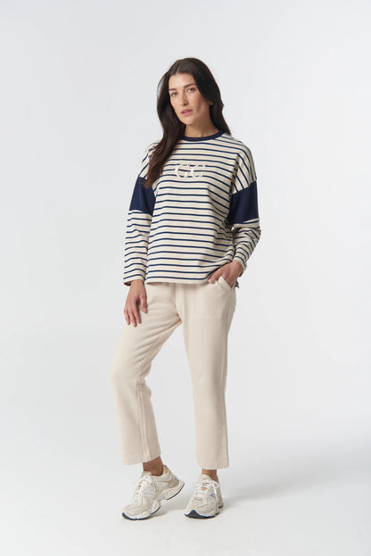 Striped GC Logo Sweater Goondiwindi