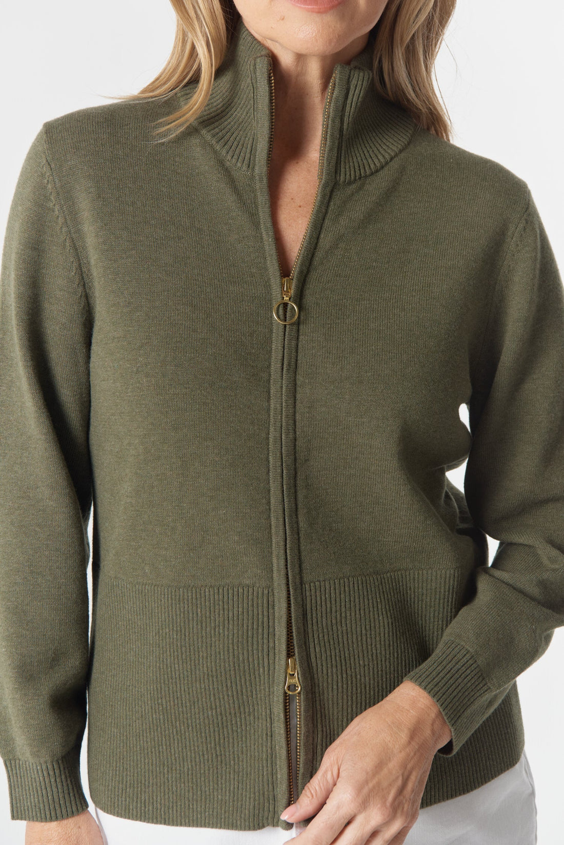 Brook Merino Cotton Knit Cardi Goondiwindi