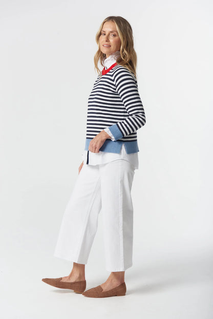 Farmer Cotton Cashmere Knit Jumper - Goondiwindi