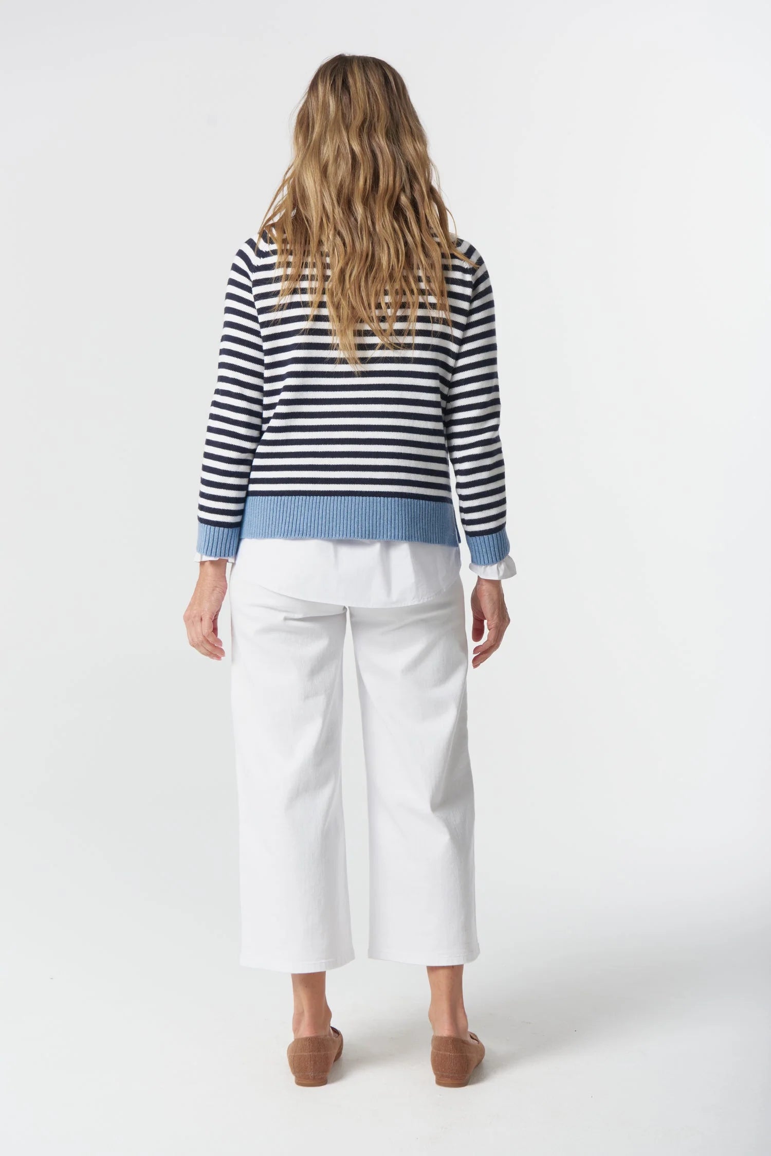 Farmer Cotton Cashmere Knit Jumper - Goondiwindi