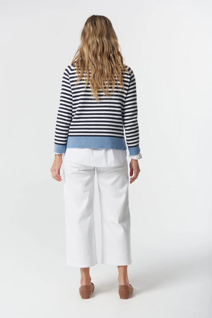 Farmer Cotton Cashmere Knit Jumper - Goondiwindi