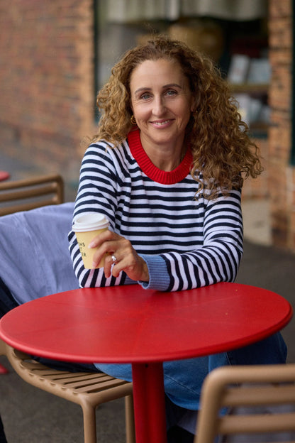 Farmer Cotton Cashmere Knit Jumper - Goondiwindi
