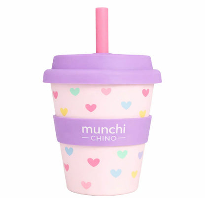 Munchi Babychino Cup w/ Silicone Straw (4oz)