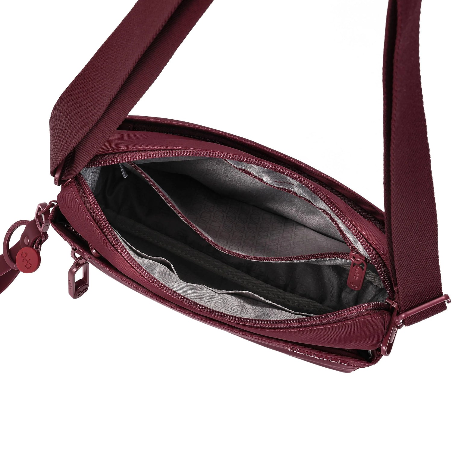 Eye Neo Crossbody Bag Maroon Banner - Hedgren