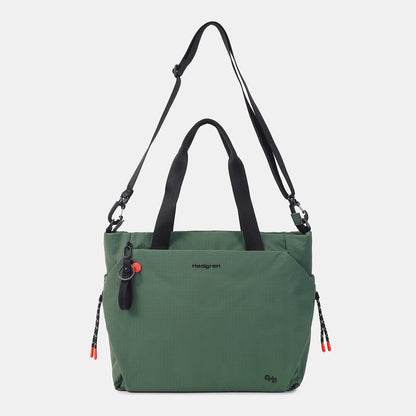 Satoshi Tote Bag Duckgreen - Hedgren