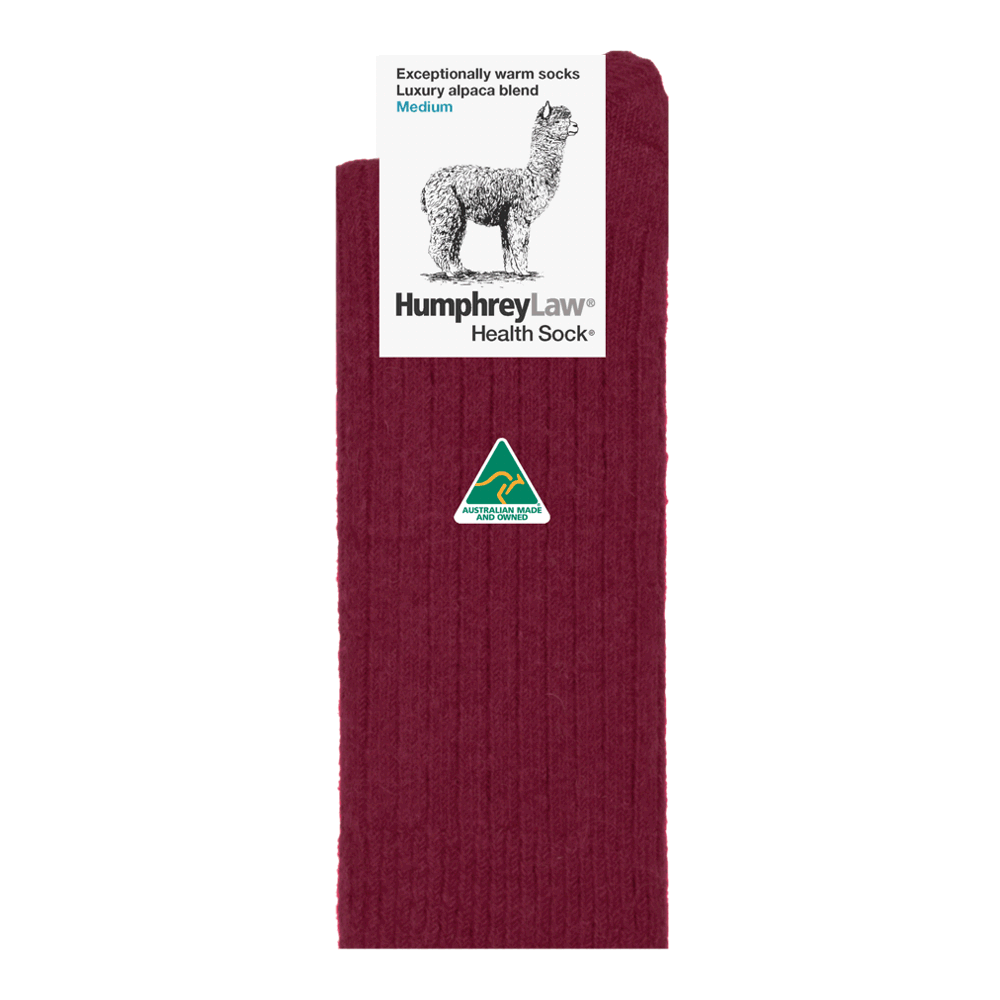 Alpaca/Wool Health Sock - Humphrey Law