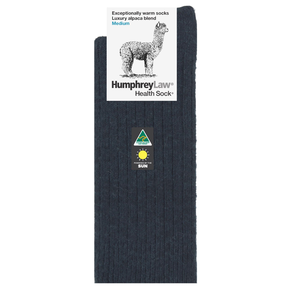 Alpaca/Wool Health Sock - Humphrey Law