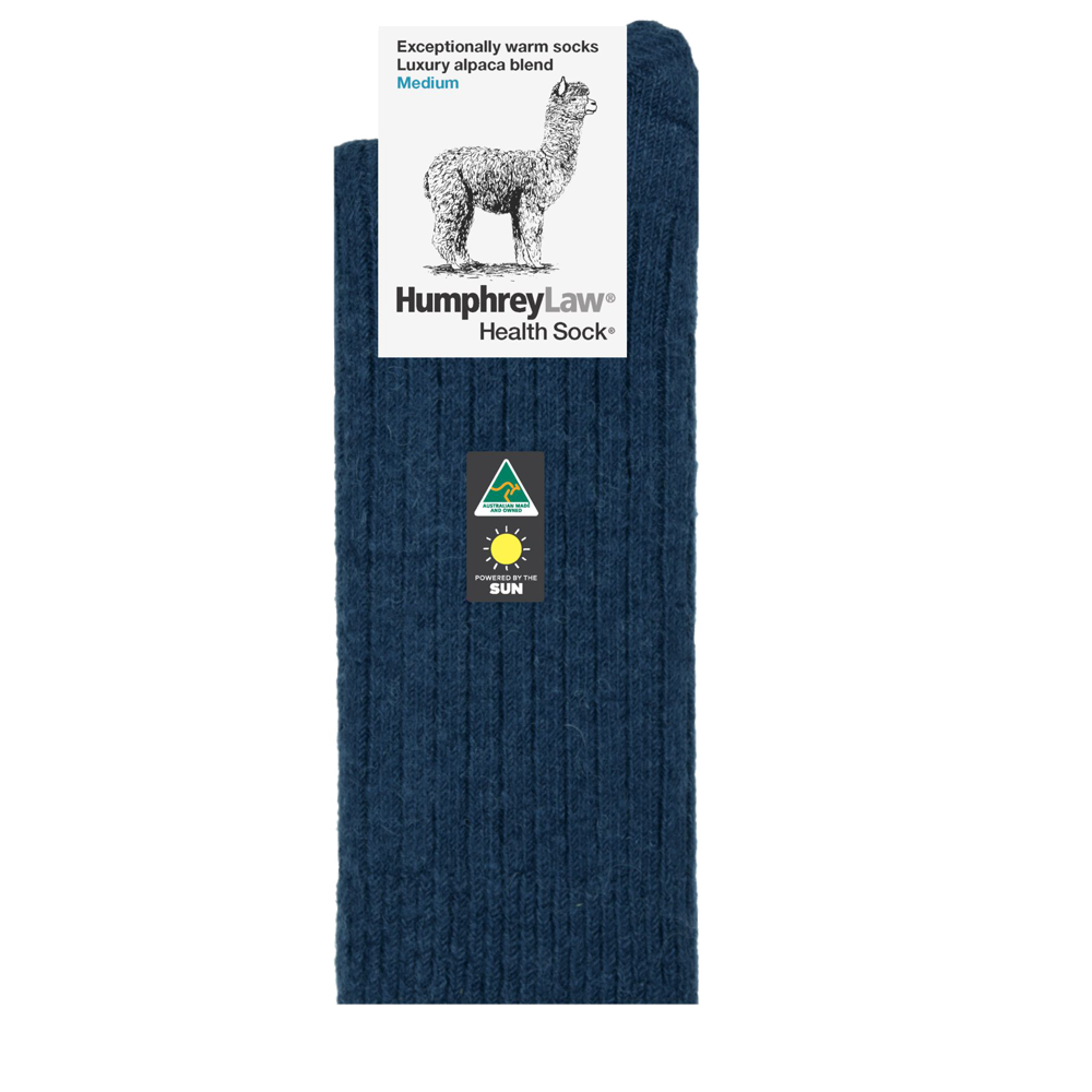 Alpaca/Wool Health Sock - Humphrey Law