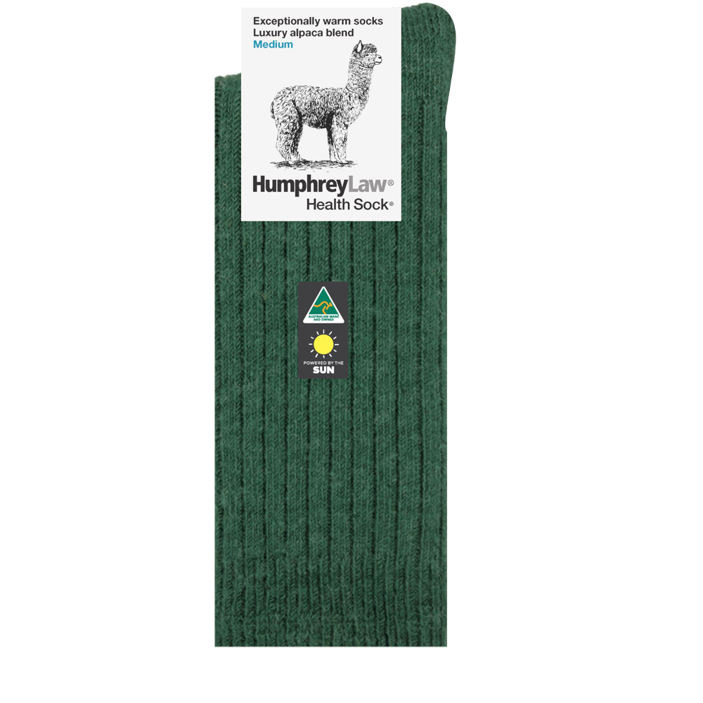 Alpaca/Wool Health Sock - Humphrey Law