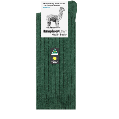 Alpaca/Wool Health Sock - Humphrey Law