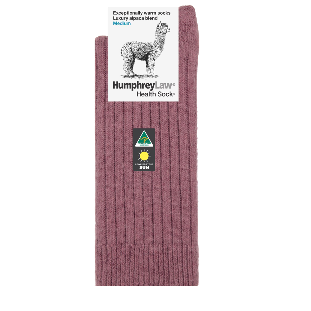 Alpaca/Wool Health Sock - Humphrey Law