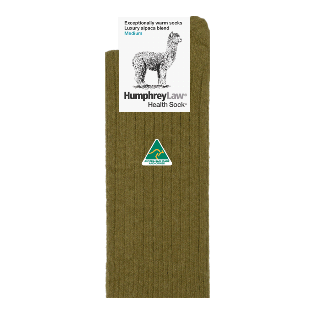 Alpaca/Wool Health Sock - Humphrey Law