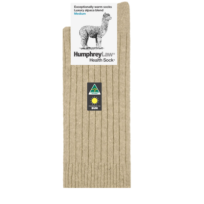 Alpaca/Wool Health Sock - Humphrey Law