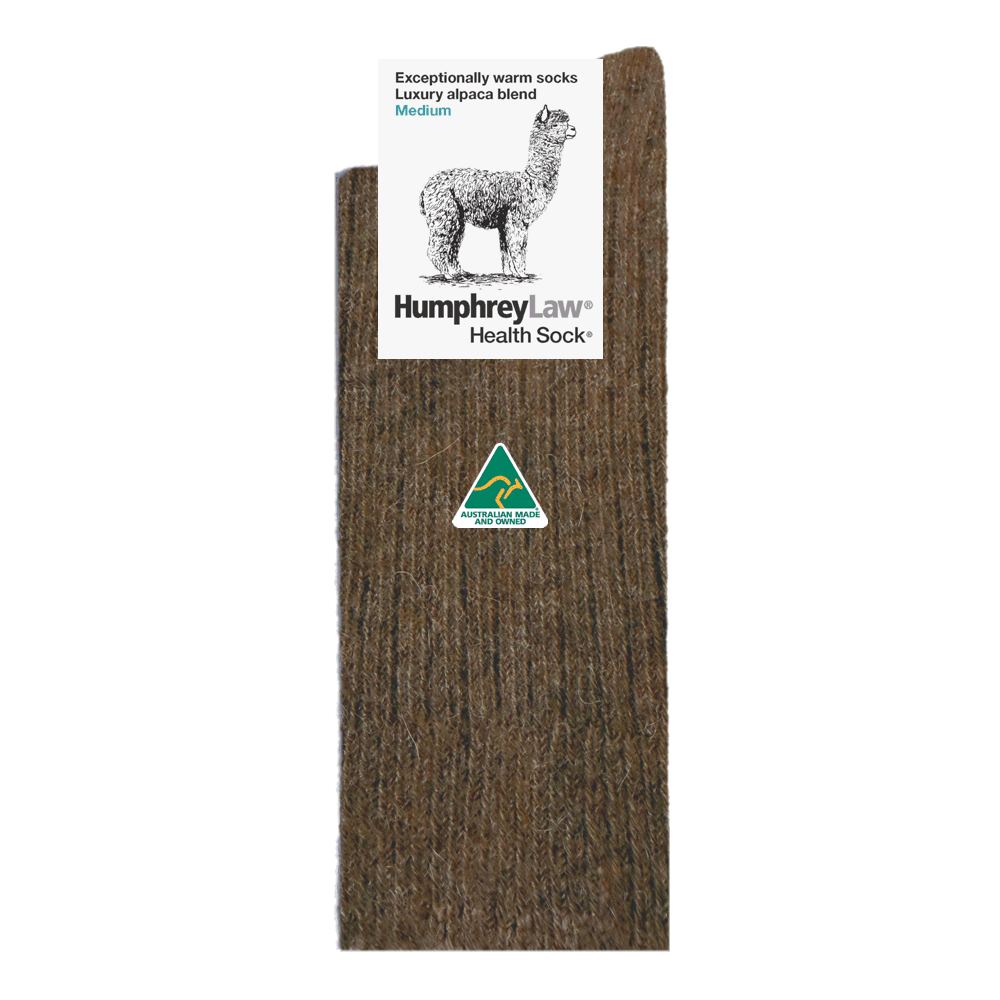 Alpaca/Wool Health Sock - Humphrey Law