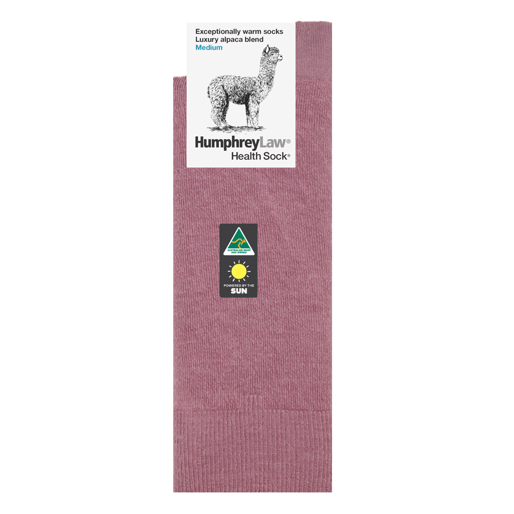Baby Alpaca Blend Health Sock - Humphrey Law