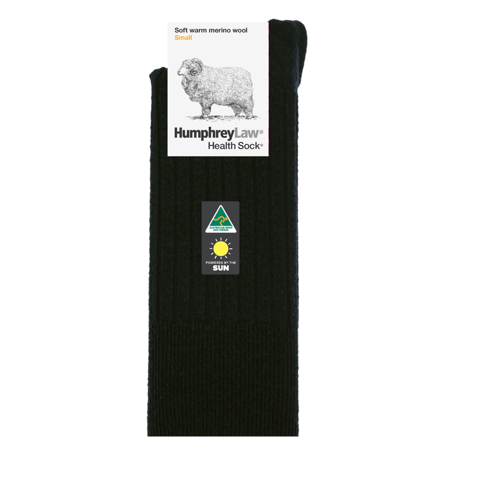 Fine Merino Wool Health Sock - Humphrey Law