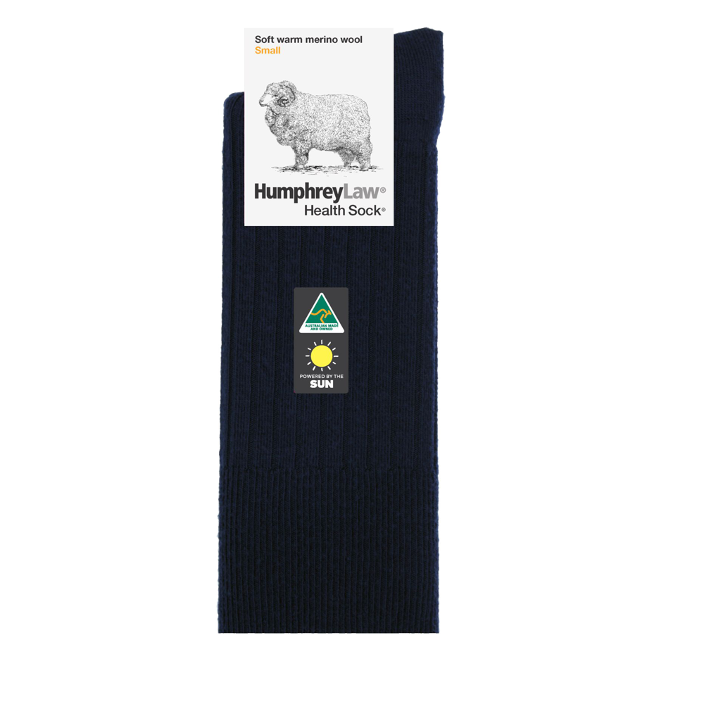 Fine Merino Wool Health Sock - Humphrey Law