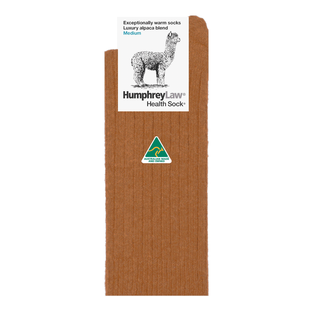 Alpaca/Wool Health Sock - Humphrey Law