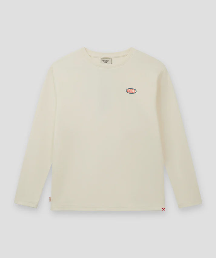 The Livingston L/s Tee Cream - Indie Kids