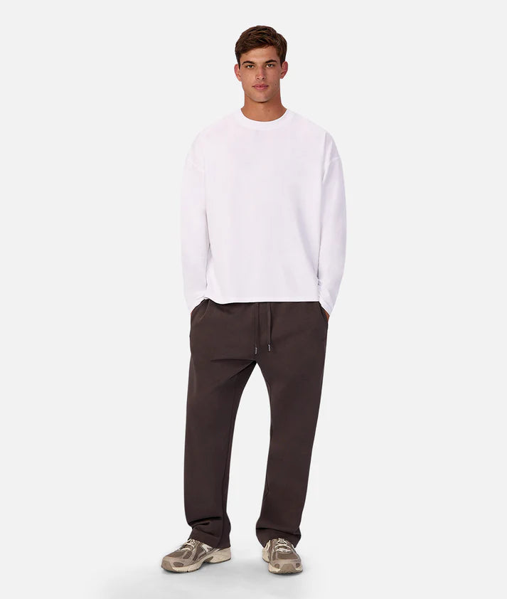 The Waffle L/S Tee Chalk - Industrie