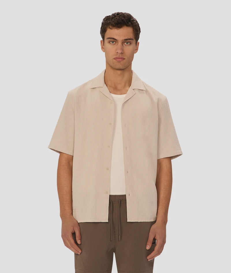 The Marbella Short Sleeve Shirt Grain - Industrie