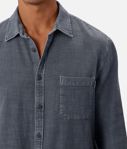 Industrie Lisbon L/S Shirt Blue Steel