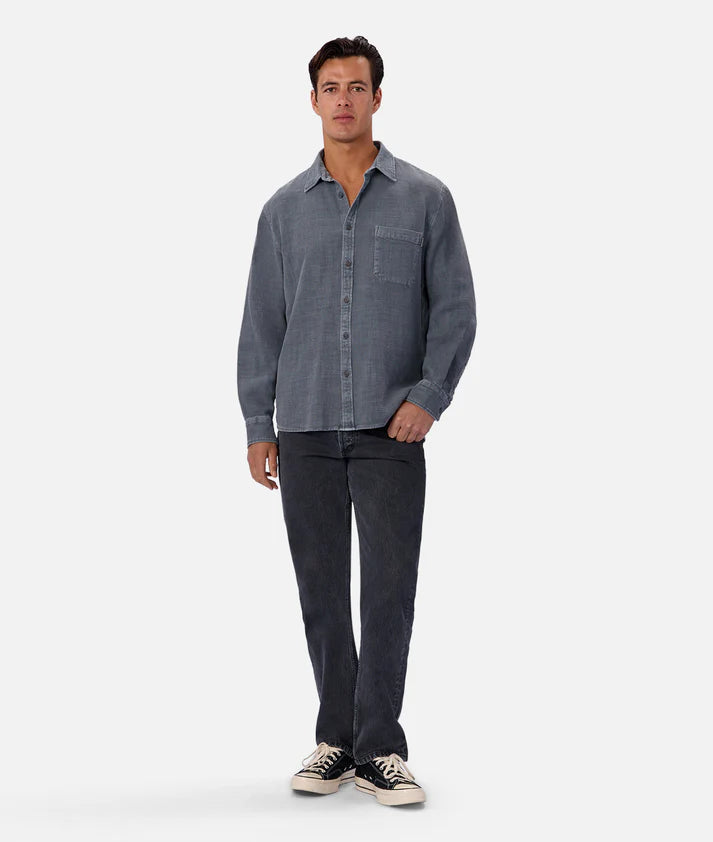 Industrie Lisbon L/S Shirt Blue Steel
