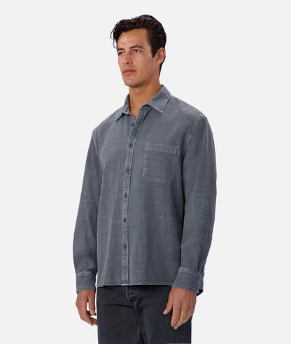Industrie Lisbon L/S Shirt Blue Steel