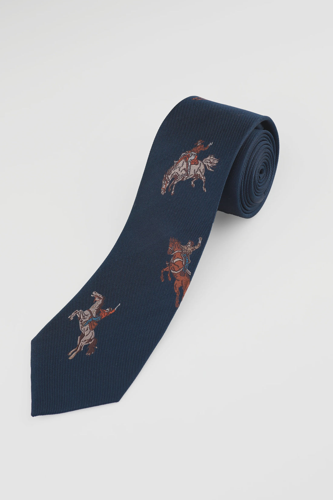 Navy Western Tie - James Harper