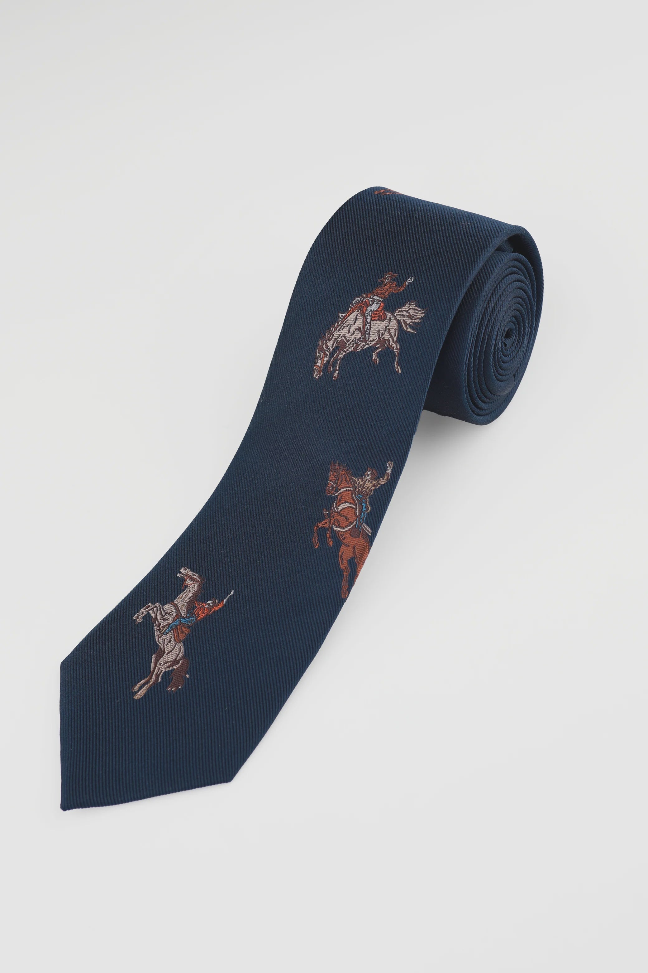 Navy Western Tie - James Harper