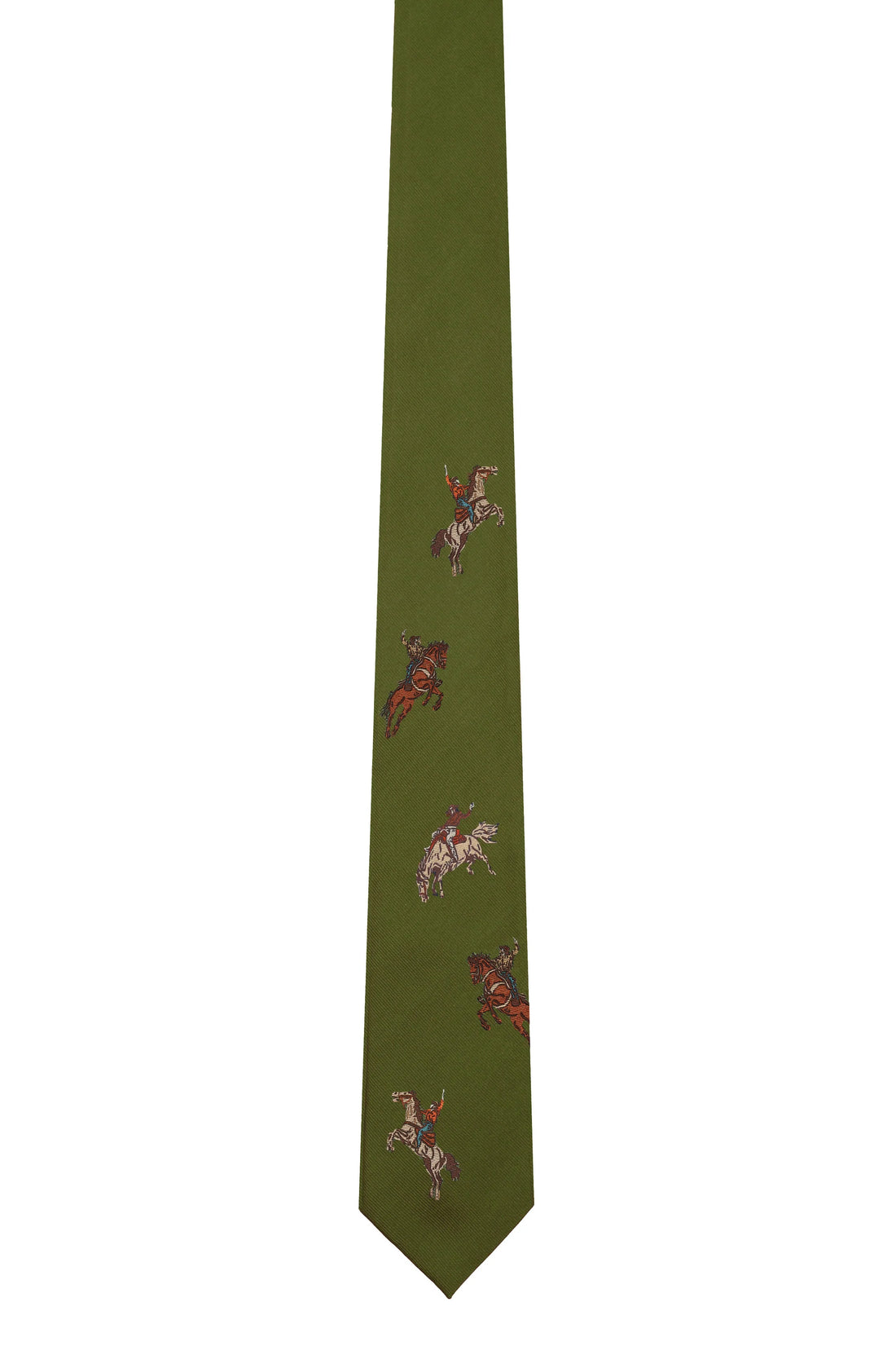 Olive Western Tie - James Harper