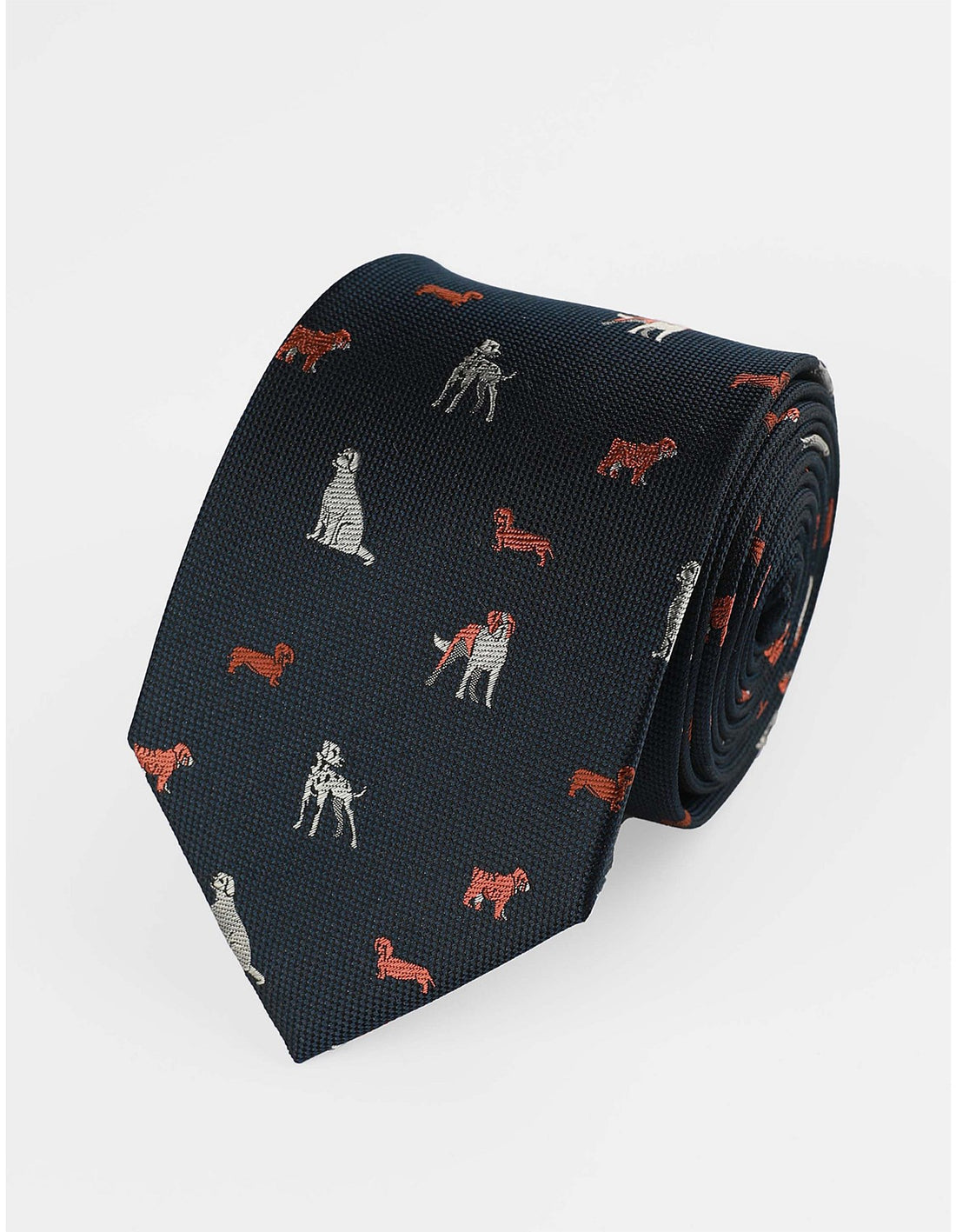Navy Dog Tie - James Harper