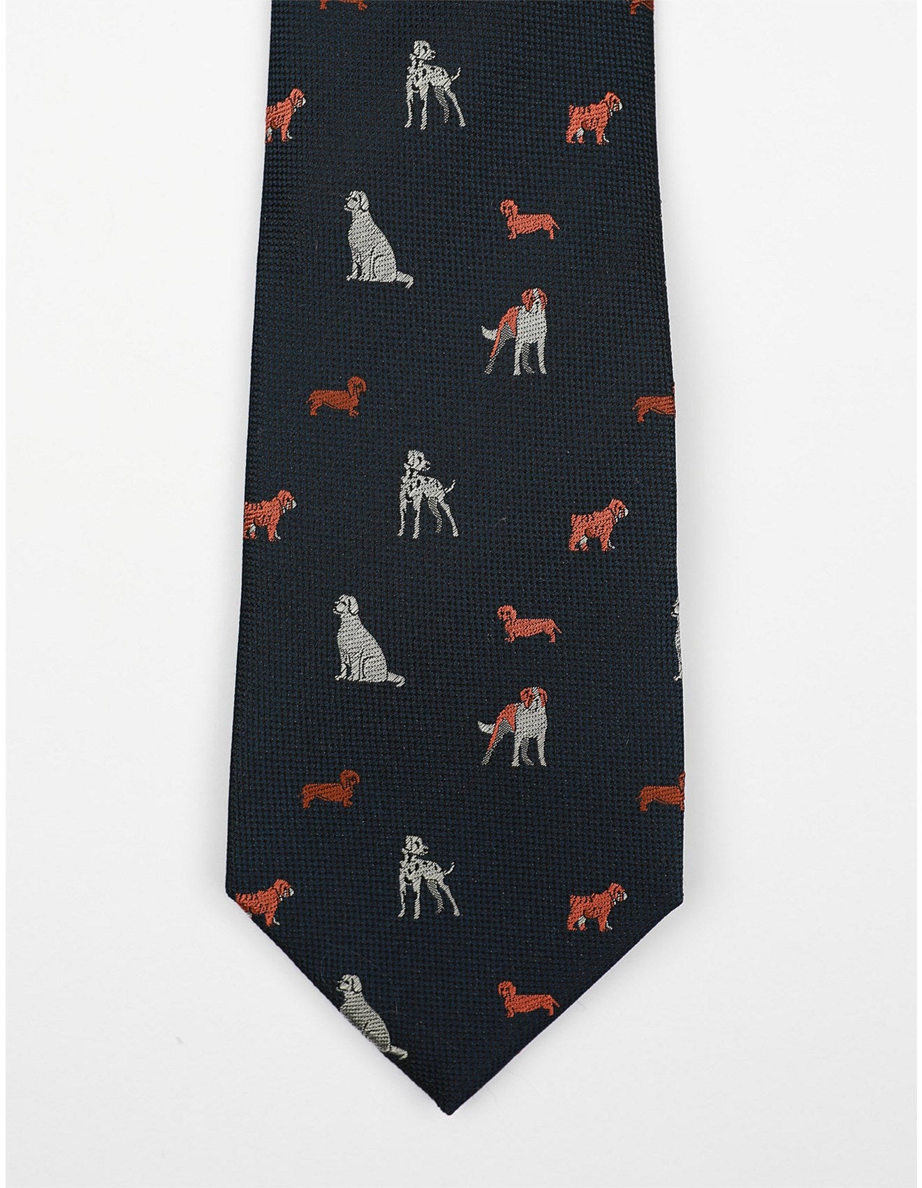 Navy Dog Tie - James Harper
