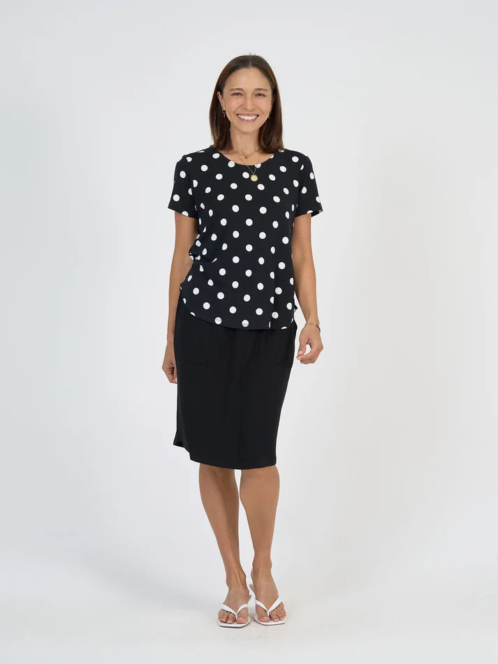 Janis Bamboo S/S Tee - Lou Lou
