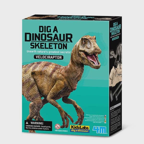 4M Dig A Dinosaur Velociraptor - Johnco