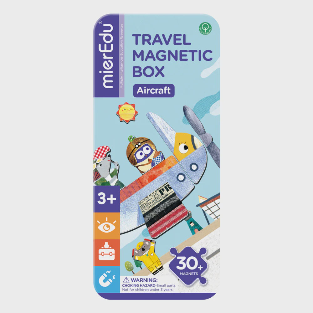 Mieredu Travel Magnetic Puzzle Box Aircraft - Johnco
