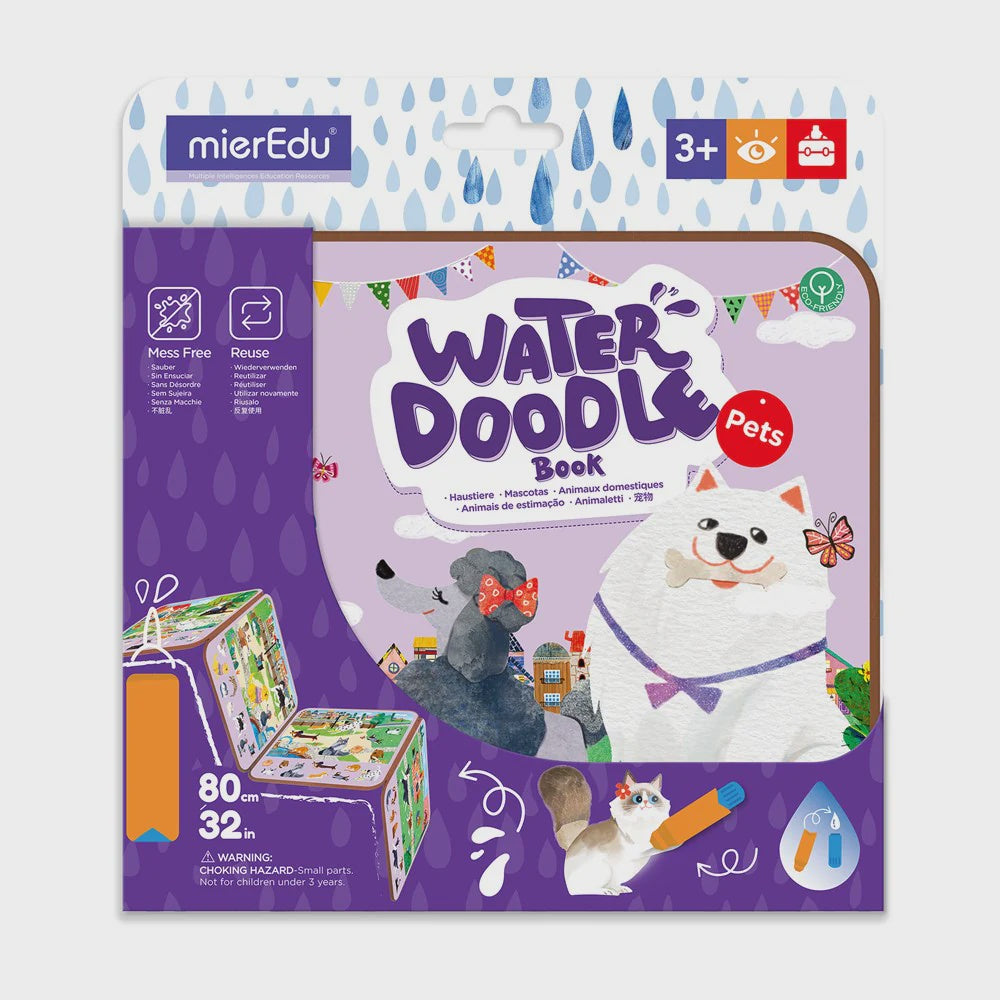 Mieredu Water Doodle Book Pets - Johnco