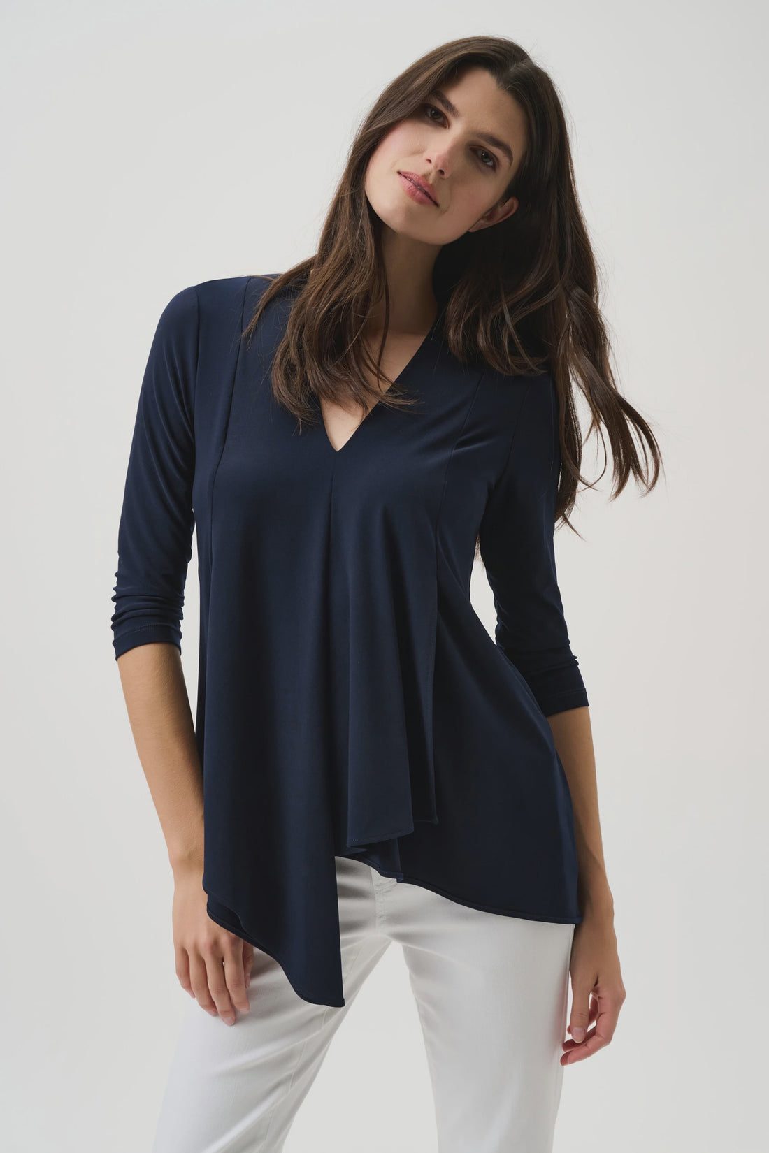 Classic Asymmetric Tunic - Joseph Ribkoff