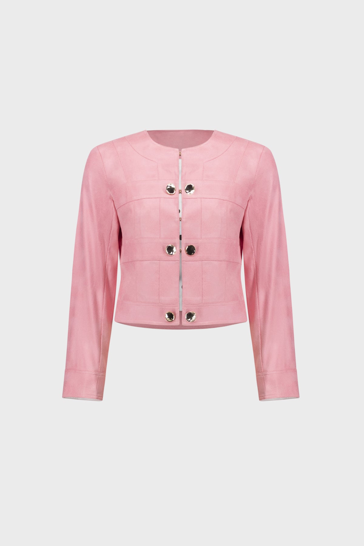 Faux Suede Cropped Jacket Bellini - Joseph Ribkoff