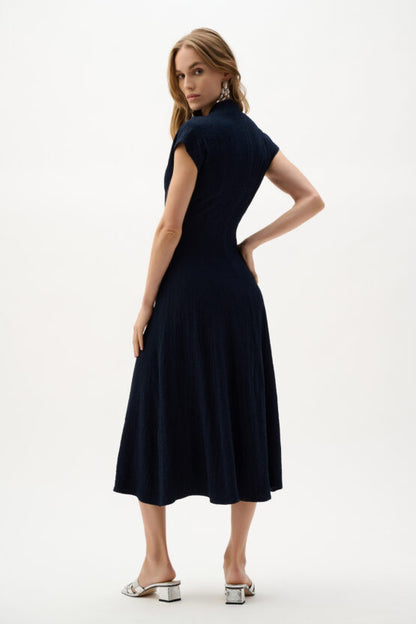 Fit And Flare Dress Midnight - Joseph Ribkoff