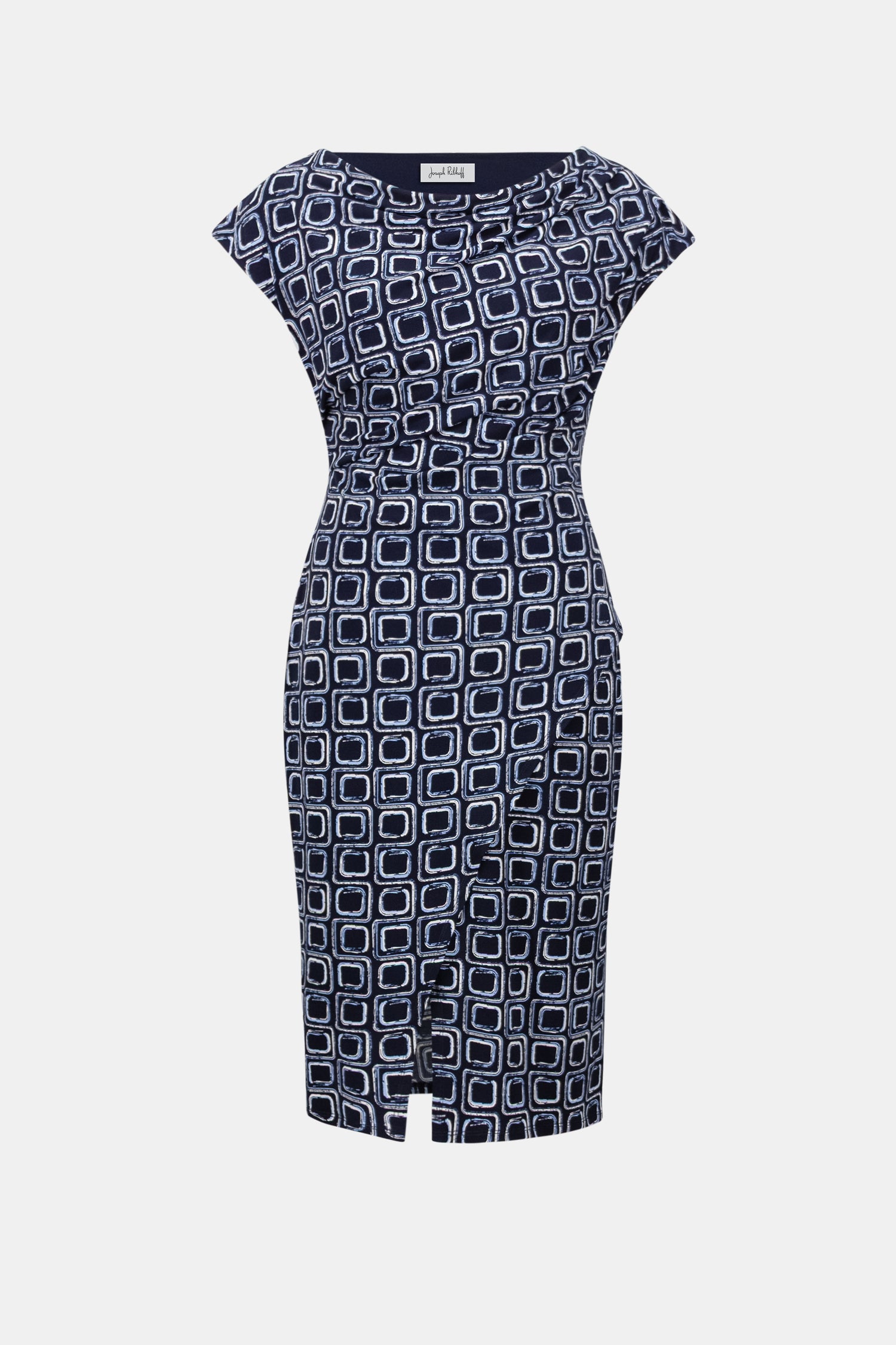 Knee-length Bodycon Dress Midnight Blue - Joseph Ribkoff