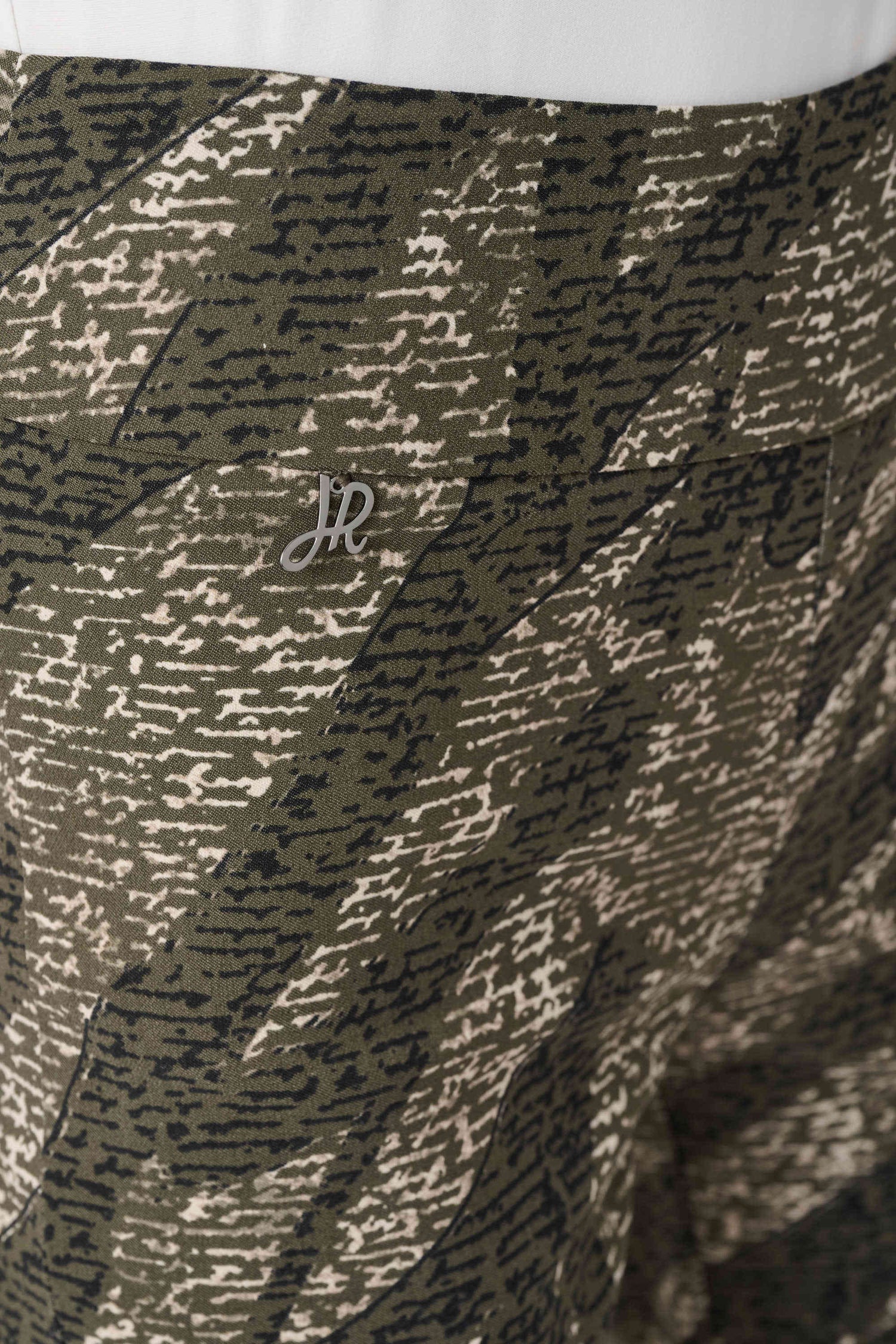 Millennium Abstract Print Pull-On Pants  - Joseph Ribkoff
