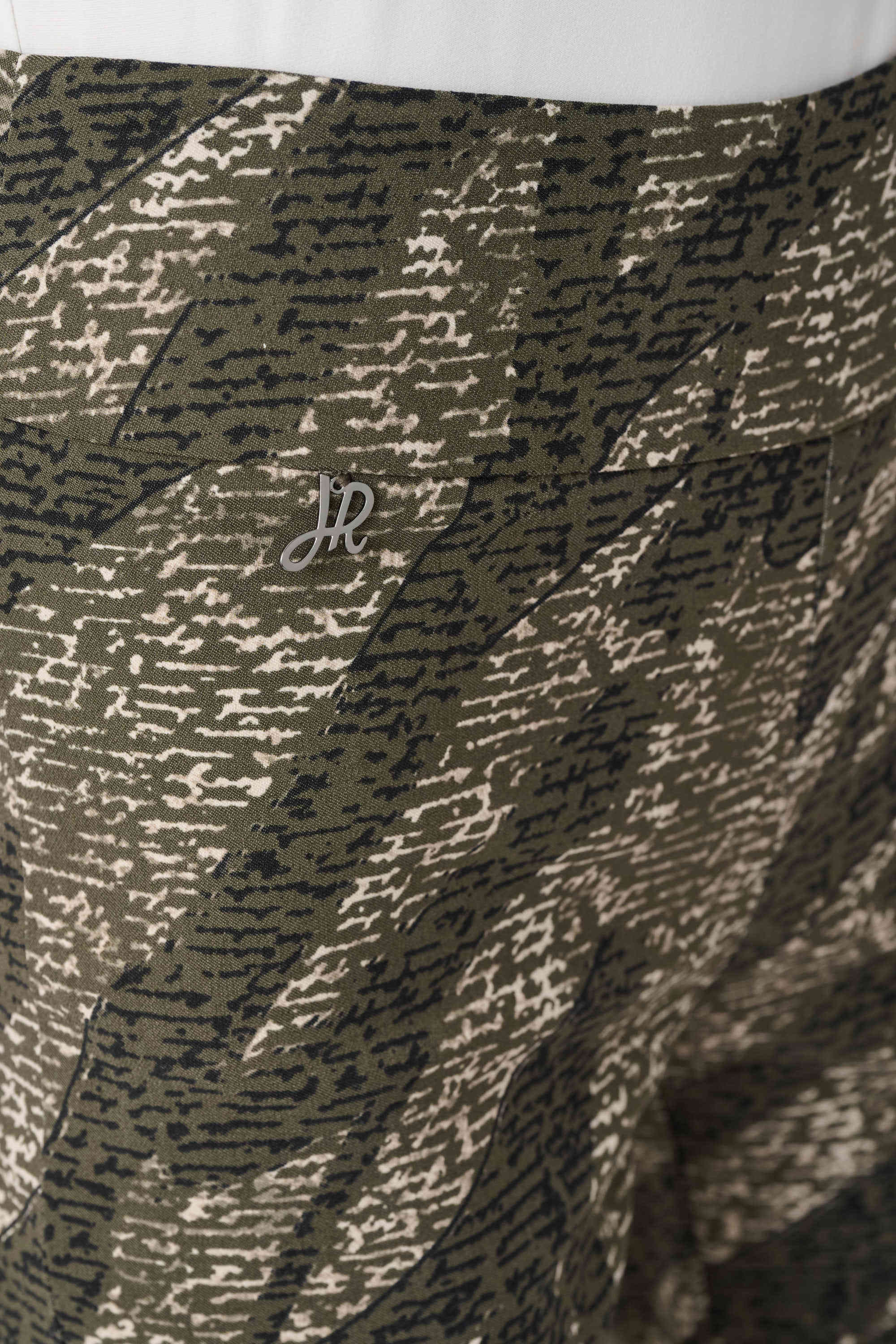 Millennium Abstract Print Pull-On Pants  - Joseph Ribkoff