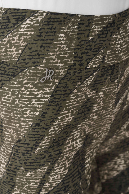 Millennium Abstract Print Pull-On Pants  - Joseph Ribkoff