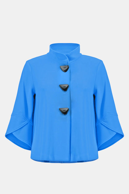 193198s26 Mandarin Collar Flare Sleeve Top / Jacket