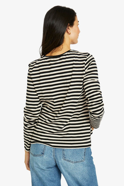 Stripe Crew L/S Tee - Jump