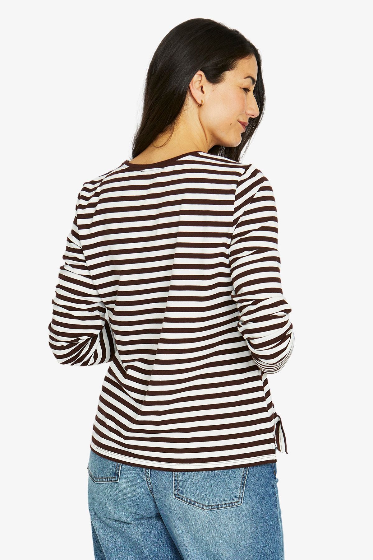Stripe Crew L/S Tee - Jump