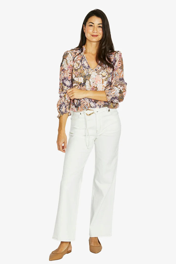 Delicate Paisley Top Jump