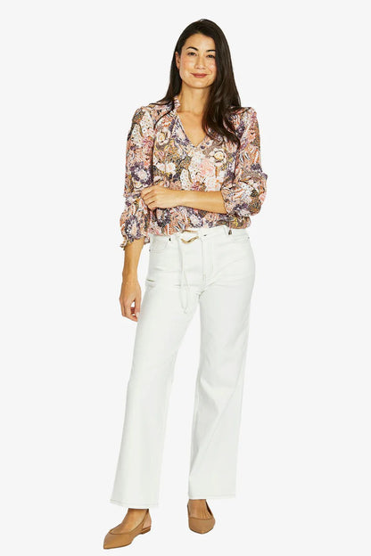 Delicate Paisley Top Jump