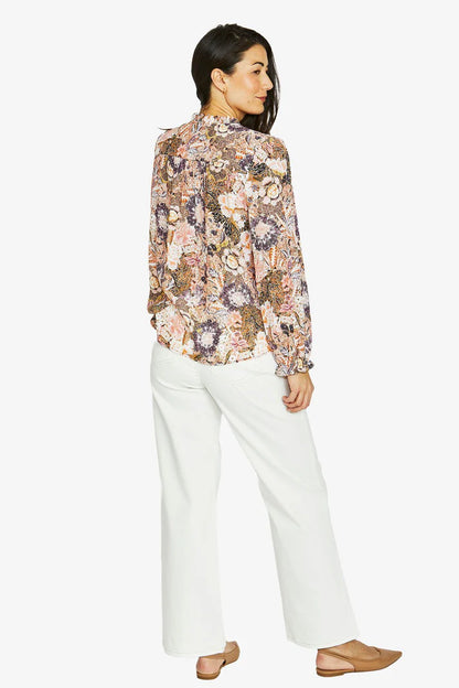 Delicate Paisley Top Jump